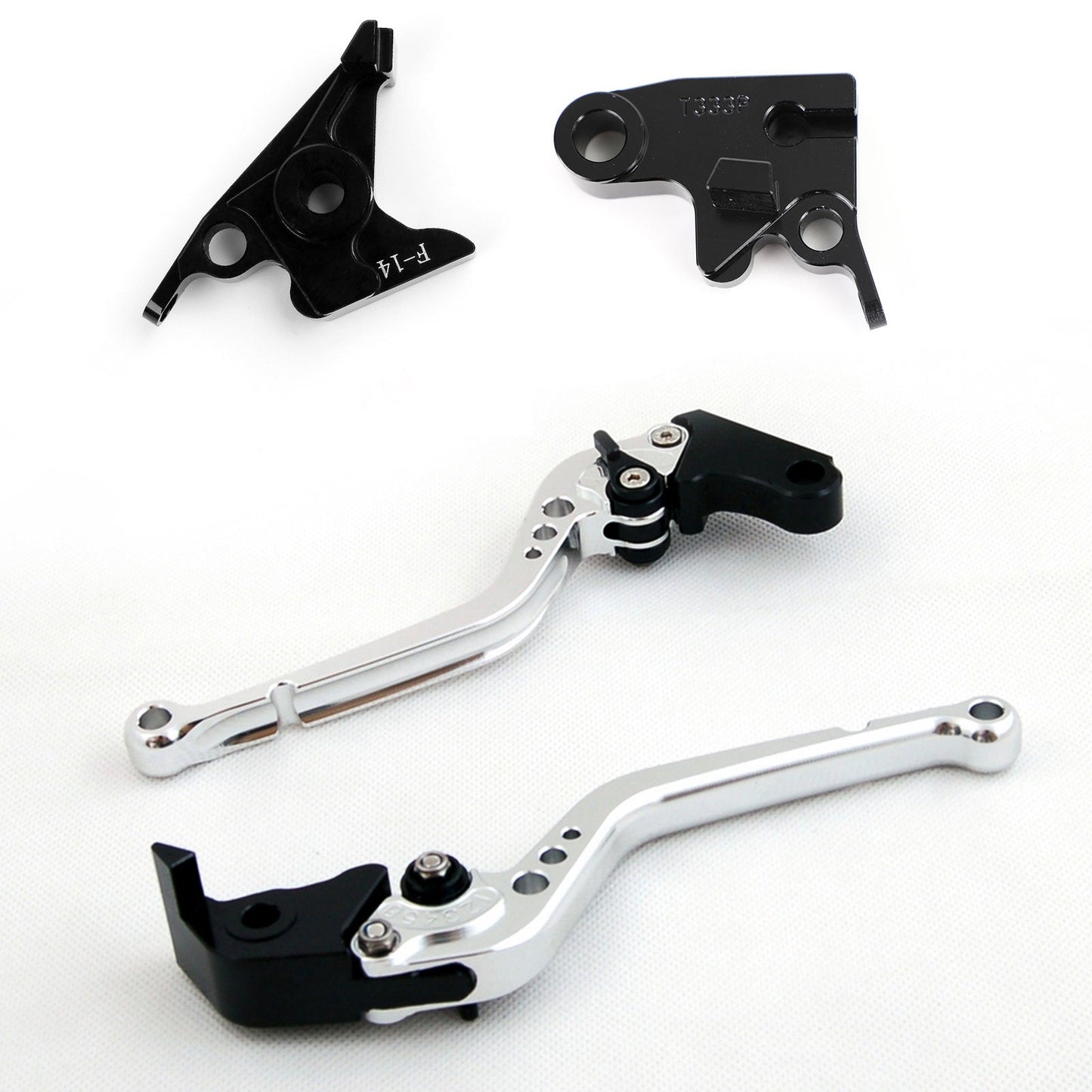 Leva freno frizione lunga adatta per Trident 2022 Bonneville T120/T100 2016-2019 Generico