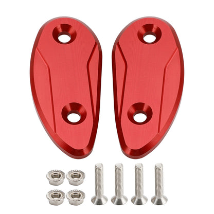 Lo specchio rosso elimina le piastre di blocco oscuranti per Honda CBR1000RR 2008-2023