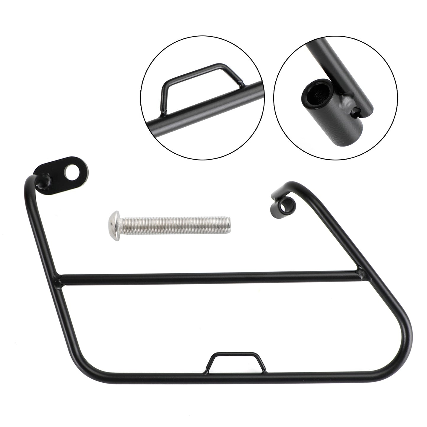 HONDA Super Cub 125 2018-2022 2021 Staffa di montaggio supporto borsa nera