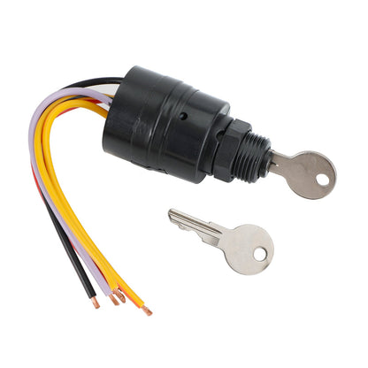 Interruttore a chiave di accensione per barche adatto per Mercury Marine 87-17009A2 Sierra MP41070-2