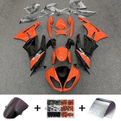 Amotopart Kawasaki ZX6R 636 2009-2012 Kit carena Carrozzeria Plastica ABS