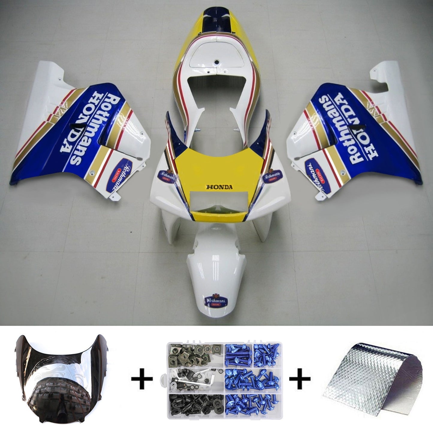 Honda NSR250 PGM-4 1994-1996 Kit carenatura Carrozzeria Plastica ABS