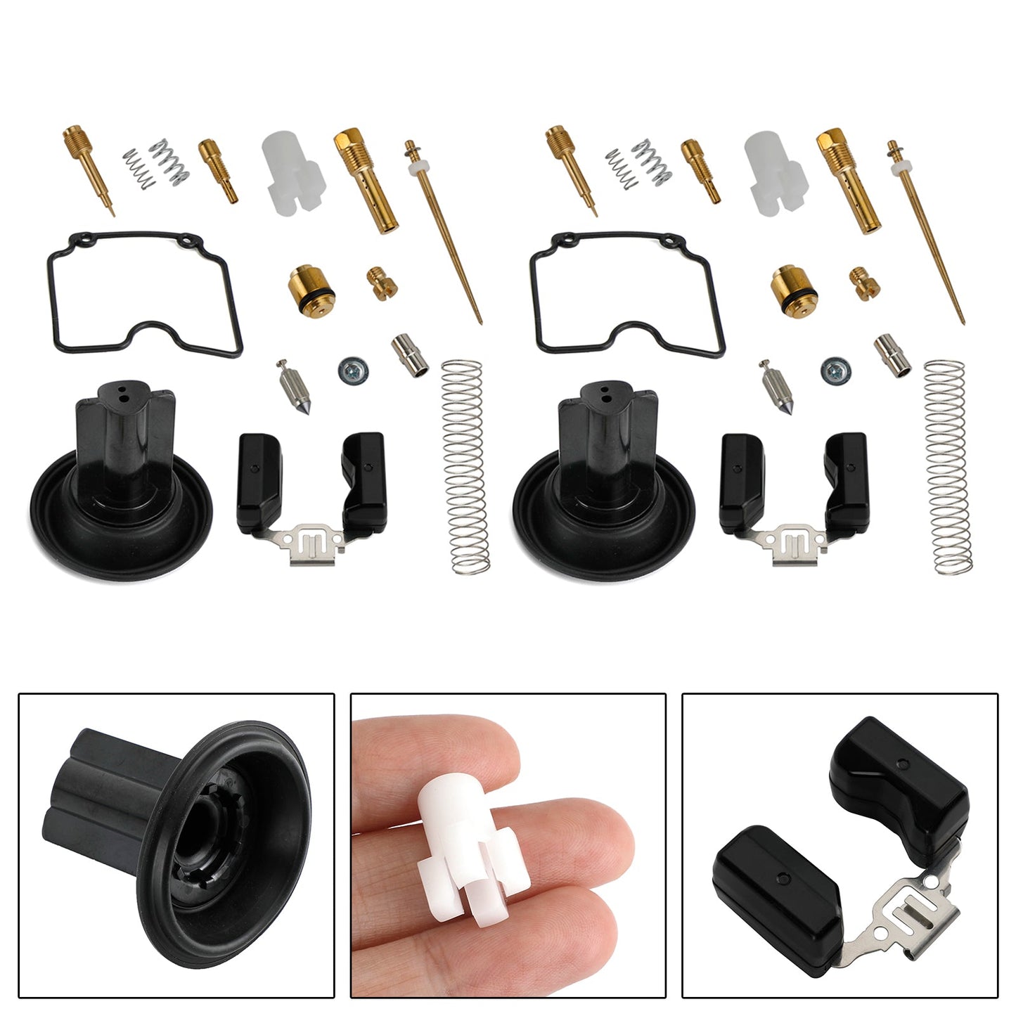 250cc ATV ATV250 EN250 GP200 GP250 MV30 2X kit di riparazione per ricostruzione carburatore