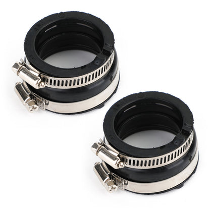 2x collettore di aspirazione carburatore stivali adatti per Yamaha YFM 600 F FW Grizzly 98-2001 generico