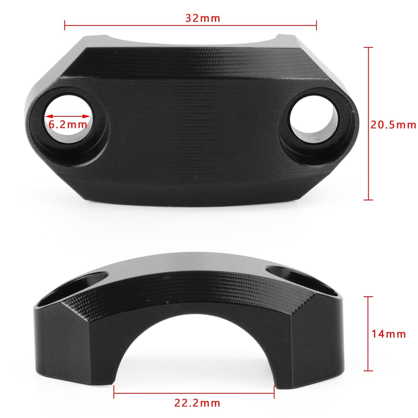 Le migliori offerte per 7/8" Cilindro Maestro Freno Coperchio Morsetto Frizione 22mm Barra Standard Universale