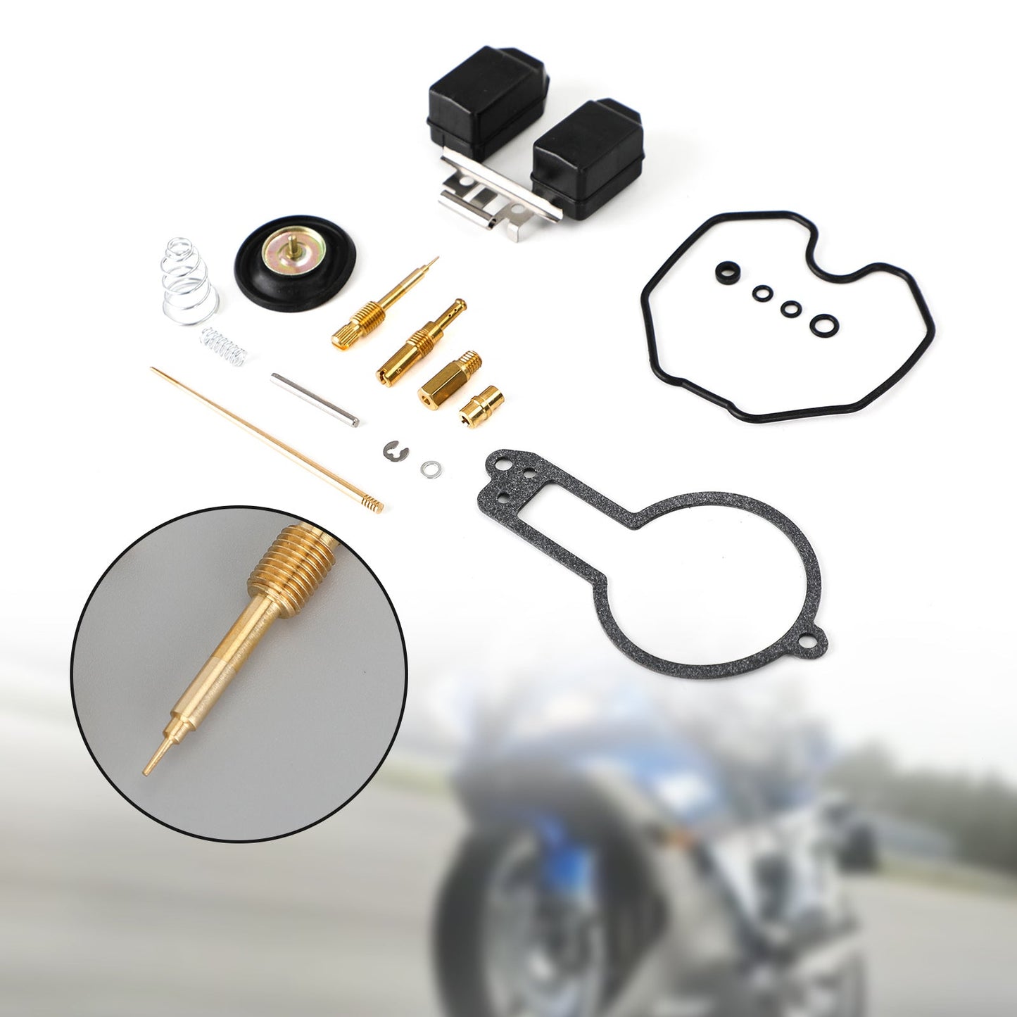 Carburatore Carb Rebuild Kit adatto per HONDA XR600 XR600R 1988-2000 Generico
