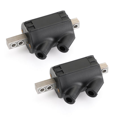 2PCS Bobine di Accensione 3 ohm Doppia uscita Per Honda cb 500 550 750 GL1000 DC1-1 Generico