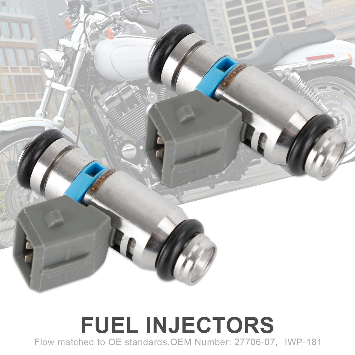 2PCS IWP-181 Twin Power 3.8 g/s Iniettore Di Carburante Diretto Per Repl 27706-07/A