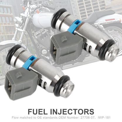 2PCS IWP-181 Twin Power 3.8 g/s Iniettore Di Carburante Diretto Per Repl 27706-07/A