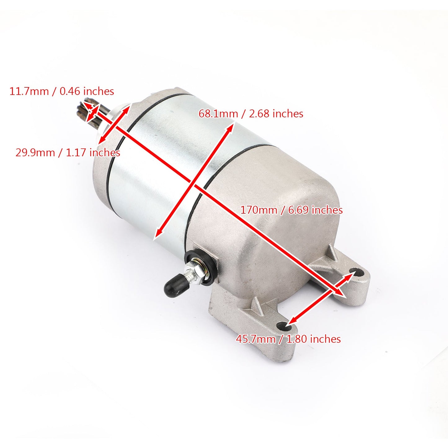 Moto d"avviamento per Honda CBX250 NX250 XR250 XL250 AX-1 NX250-2 1988-2009 Generico