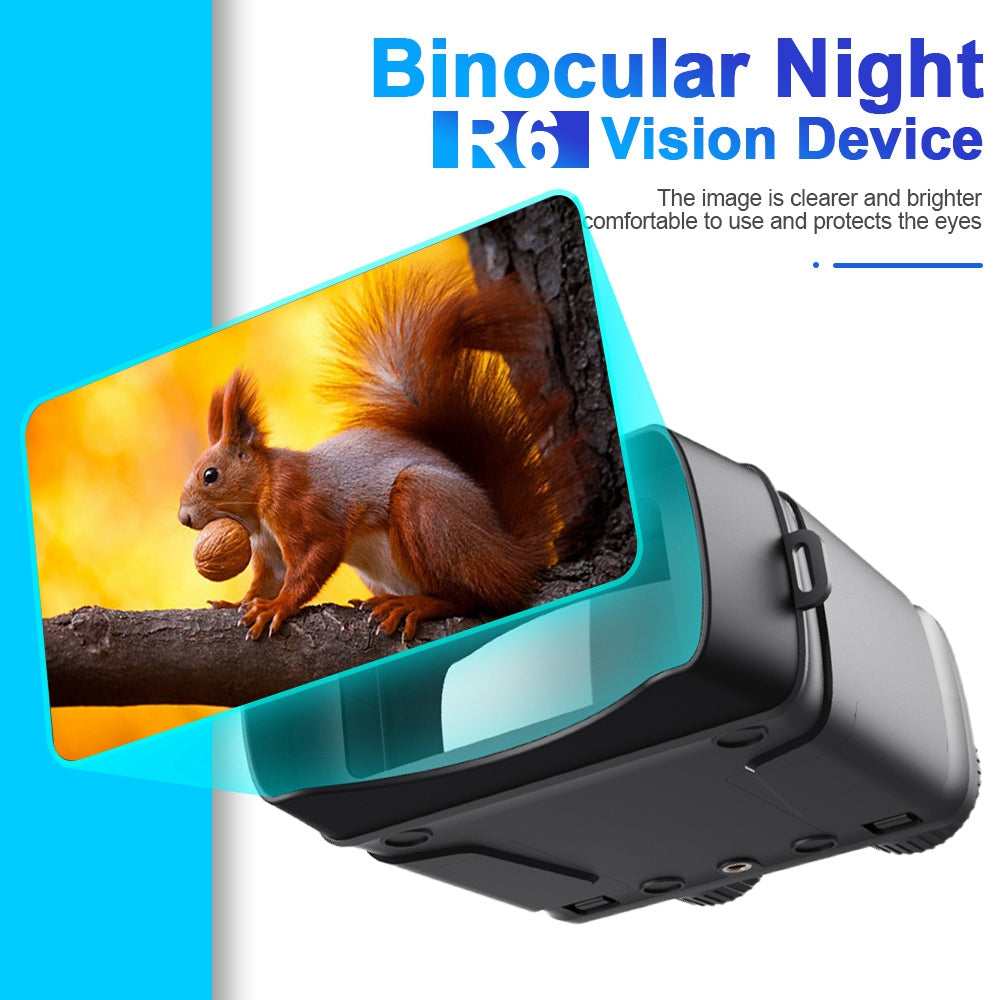 Dispositivo di visione notturna binoculare a infrarossi 5x Telecope Zoom Registrazione video della fotocamera