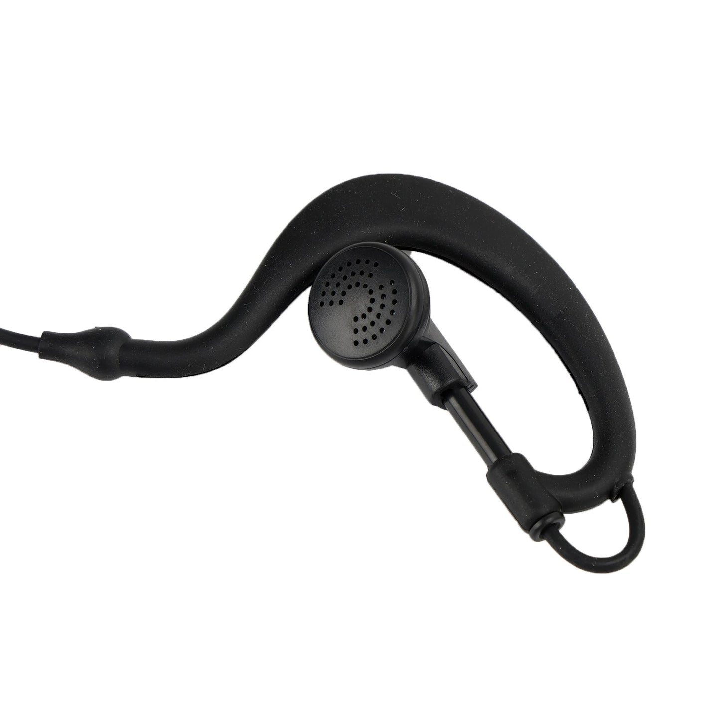 Caltta PD790-025 Auricolare con gancio auricolare ovale PTT in un walkie-talkie per Caltta PD790
