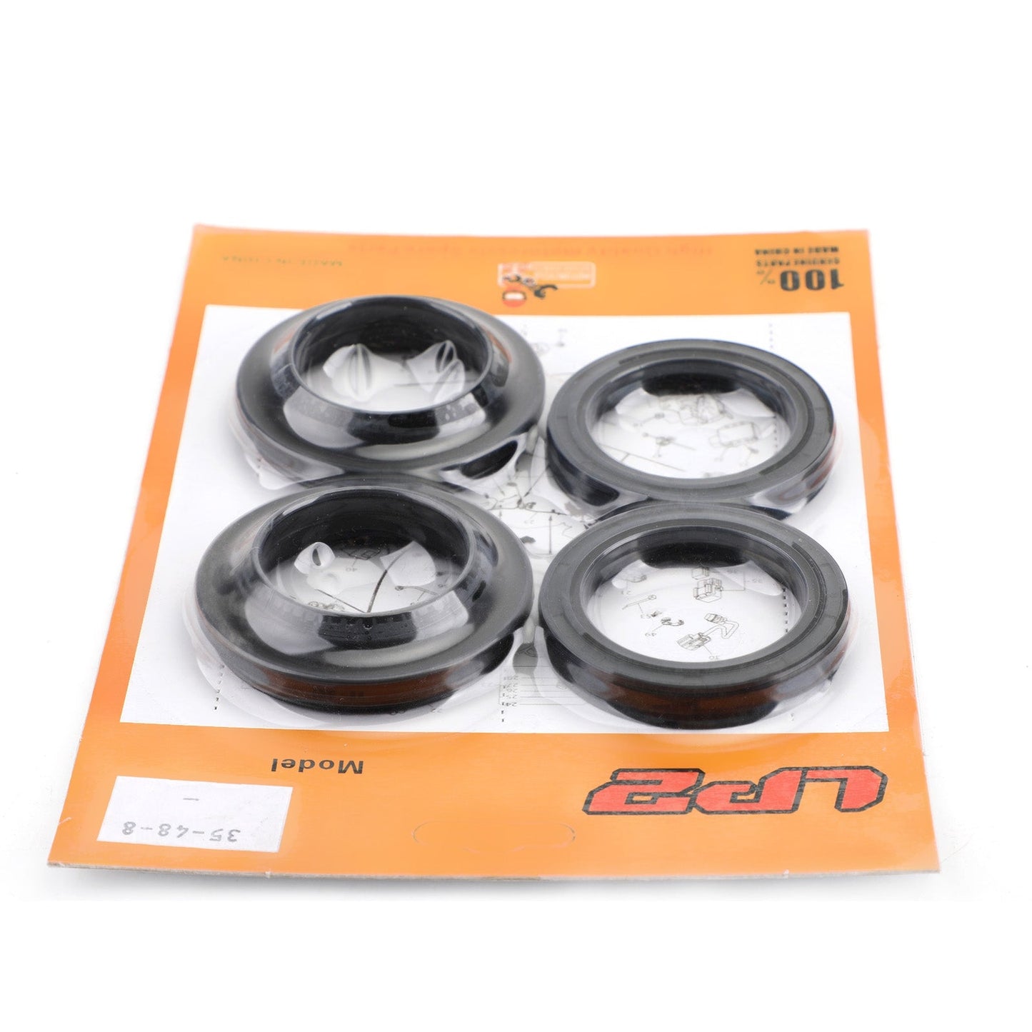 Paraolio Forcella Anteriore Set Polvere Olio per Yamaha 125 250 XVS YP 5JX-23145-00 37P-F3145-00 Generico