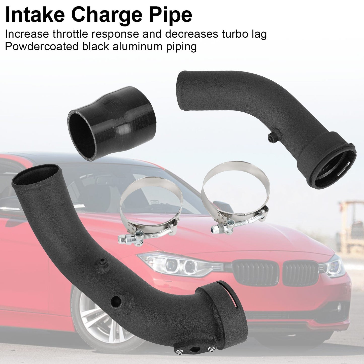 Tubo di carica di aspirazione per BMW M2 M235i 335i 435i N55 F20 F30 RWD 2012-2016 Generico