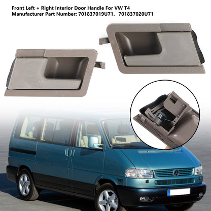 Maniglia per porta interna interna anteriore sinistra e destra per VW T4 Transporter 1990-2002 Generico