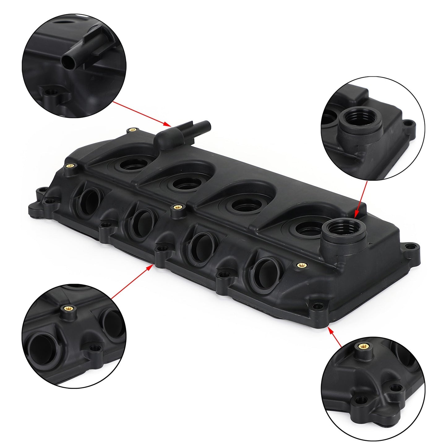 Coperchio valvola a bilanciere 13264-VM00A per Nissan Navara D22 D40 YD25 generico