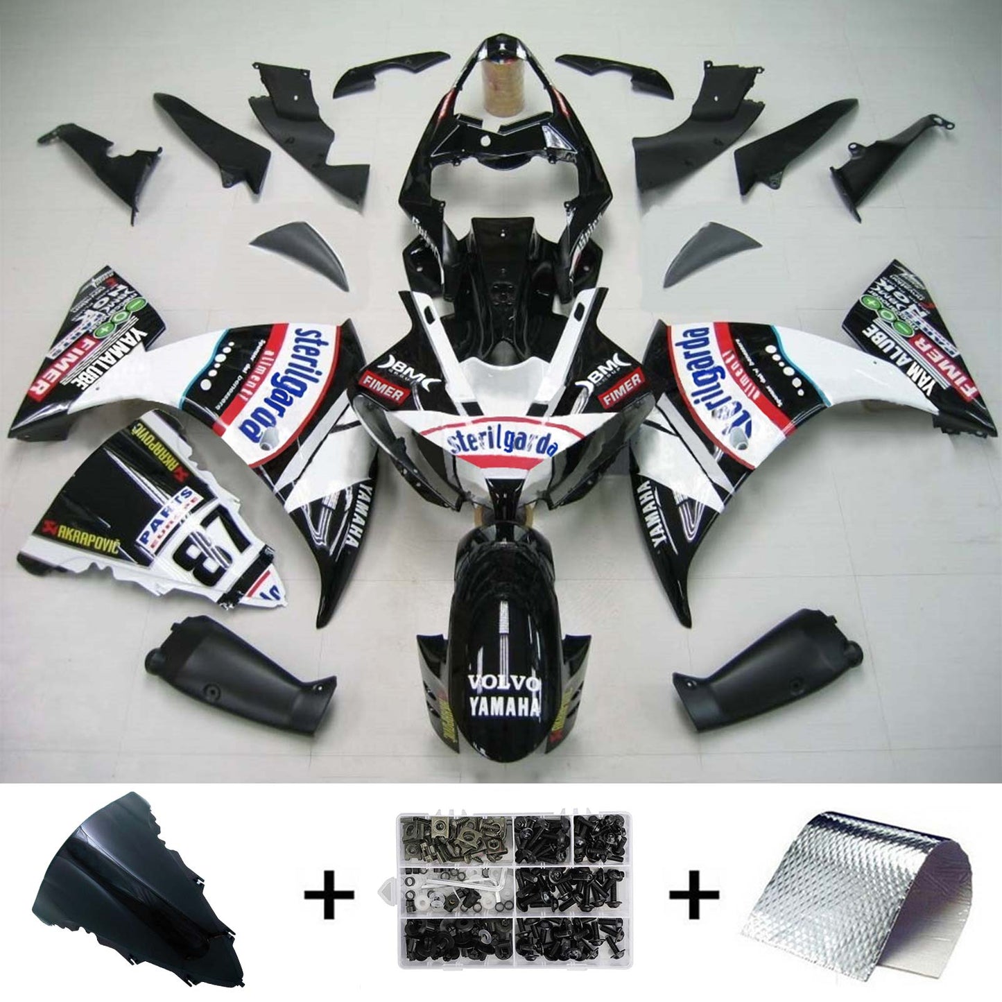 Amotopart Yamaha 2009-2011 YZF 1000 R1 Kit trigger