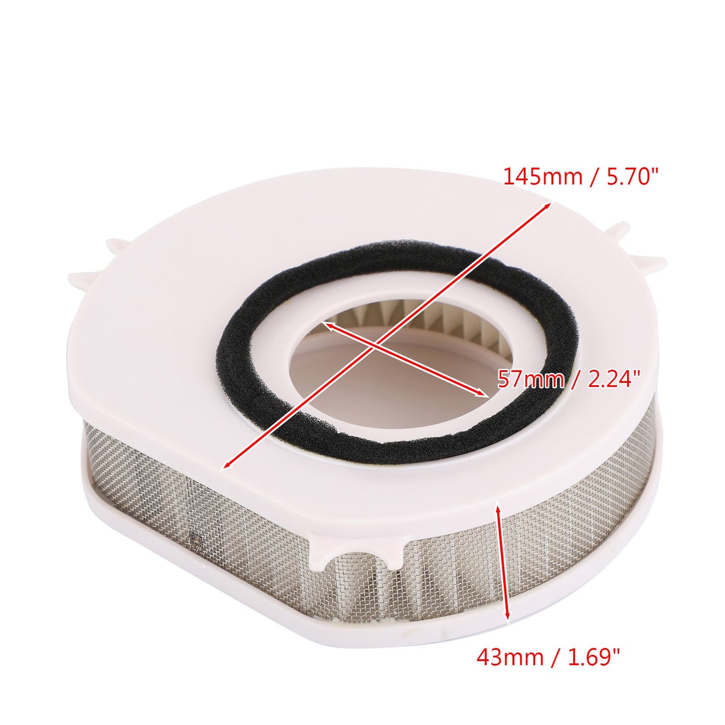 Filtro aria adatto per Yamaha XVS 1100 Drag Star, V-Star Classic 99-11 #5EL-14451-00 Generico