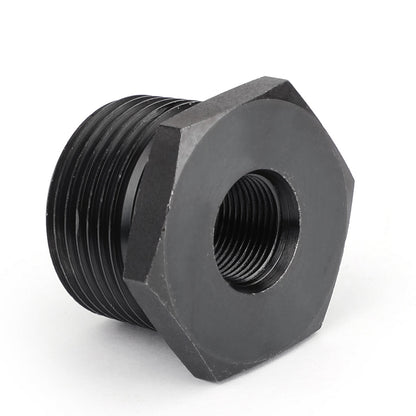 Nuovo adattatore filettato per filtro olio da 1/2-28 a 3/4 NPT più resistente dell'alluminio nero
