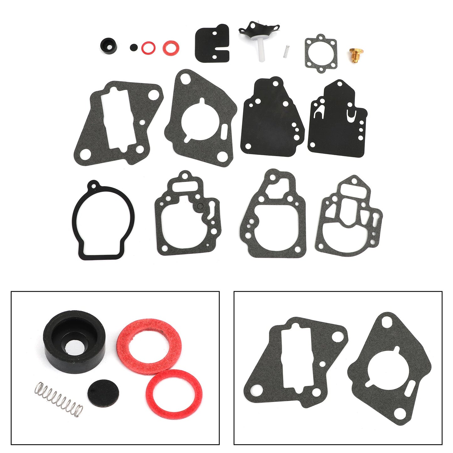 Kit guarnizioni riparazione carburatore per fuoribordo Mercury Mariner 6-25hp 1395-97611 generico