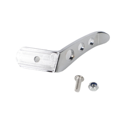 Estensione per cavalletto per cavalletto cromato per moto adatta per Harley Touring Glide 91-20 Generico