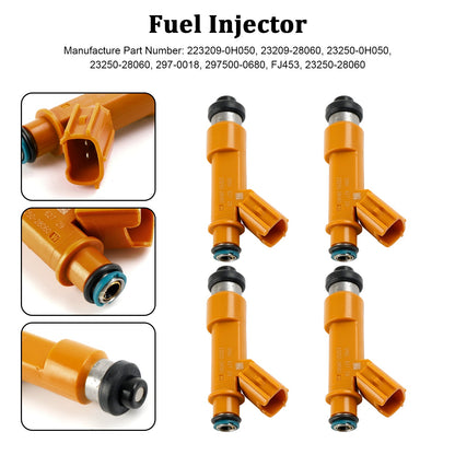 4PCS Iniettore di carburante 23209-0H050 Fit Toyota Camry 2.4L 2003-2011 23209-28060