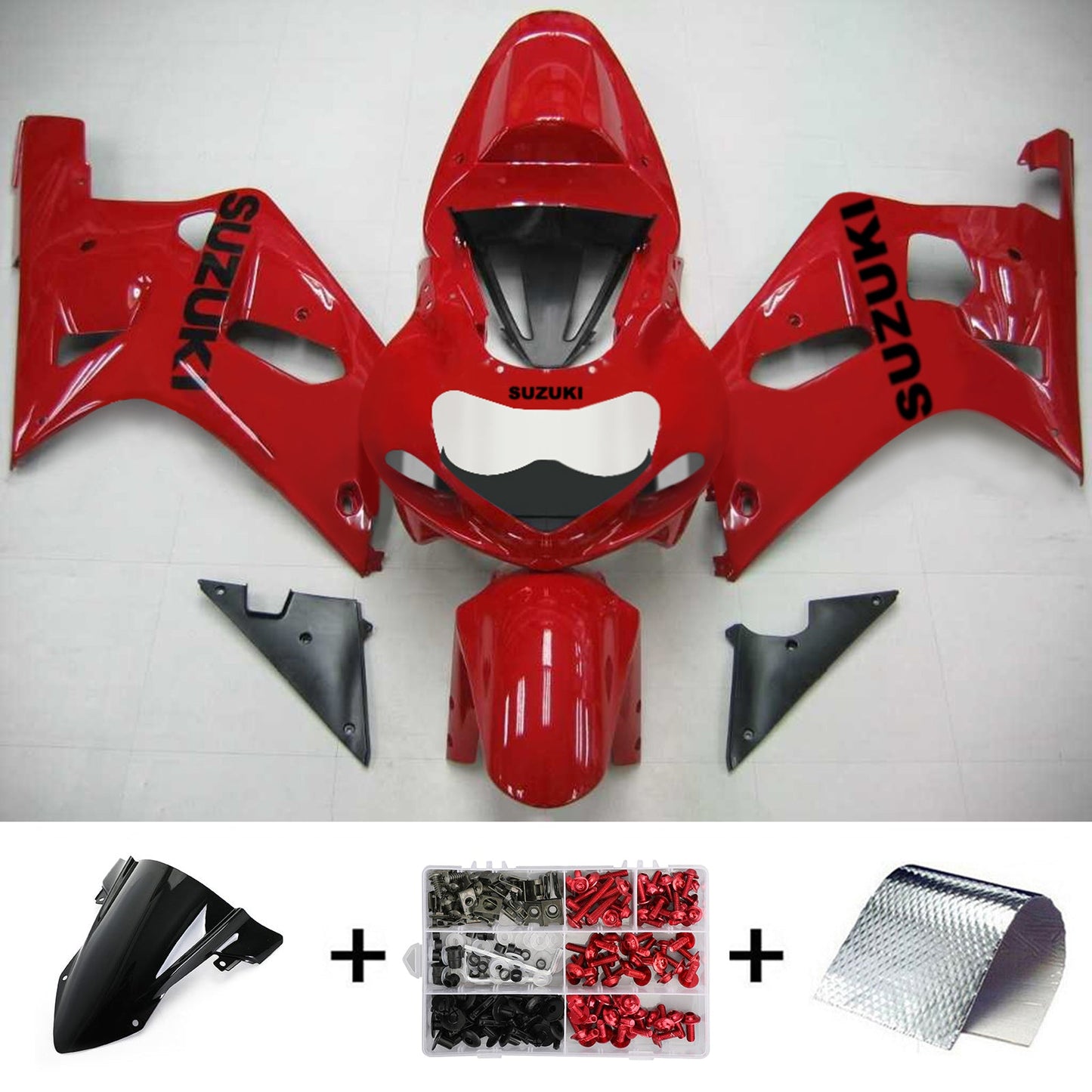 Suzuki GSXR750 2001-2003 Kit carenatura Carrozzeria Plastica ABS