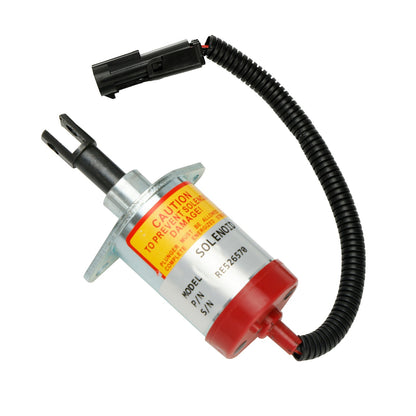 RE526570 Solenoide di arresto per John Deere 315 317 320 325 328 332 CT315 CT322 CT332