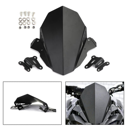 Parabrezza Parabrezza Scudo Protector Nero Per YAMAHA FZ 09 MT 09 2017-2020 Generico