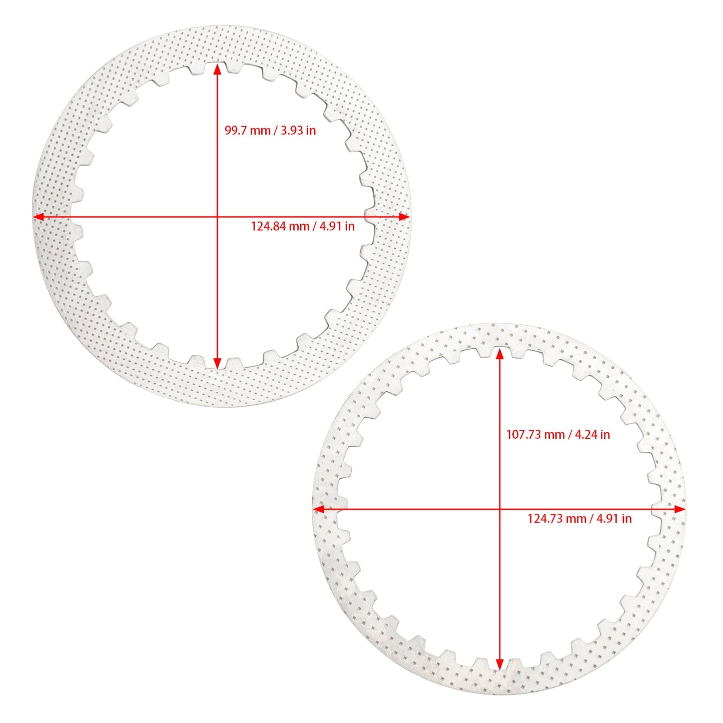 Kit piastra frizione frizione adatto per RC250 2015-2018 RC390 2016-22 90232011000