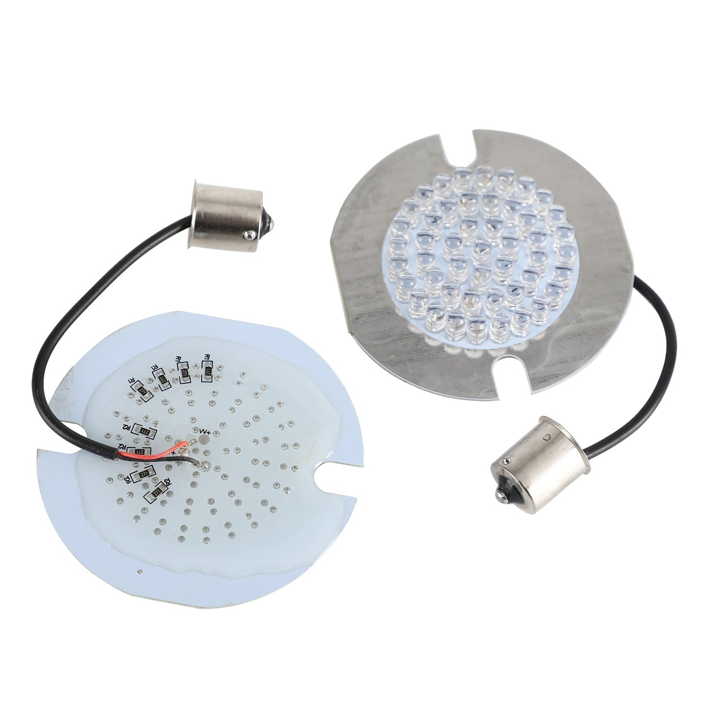 1156 lampadine a LED per indicatori di direzione stile piatto adatte per Touring Road King Softail generico