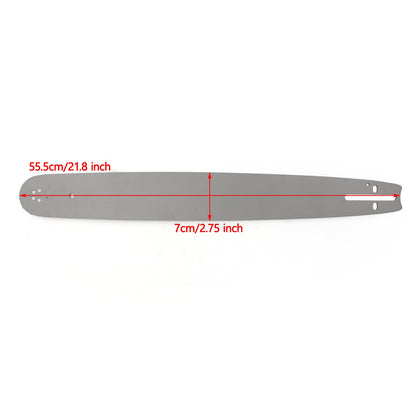 20"BARRA DI GUIDA MOTOSEGA Per 52CC 58CC 62CC 68CC 76 Drive Links 0.325" 0.058 calibro Generico