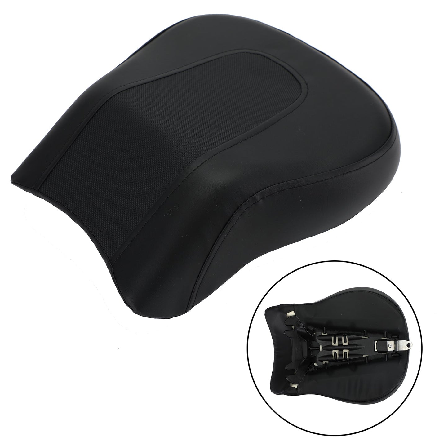 Cuscino posteriore sedile passeggero adatto per Harley Flstf Fat Boy 08-14 09 10 11 12 generico