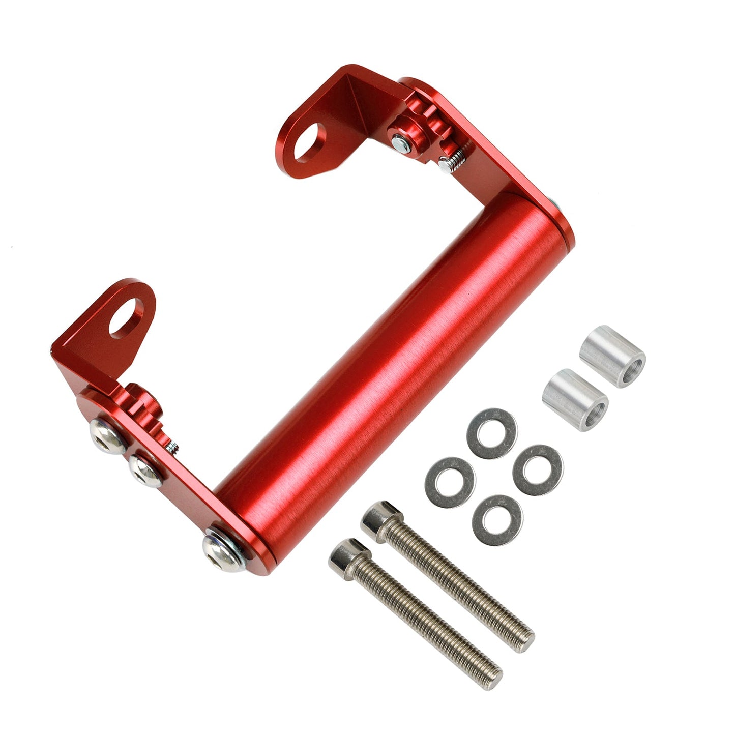Staffa di navigazione per telefono Staffa di estensione GPS 22 mm per moto Moto Rosso