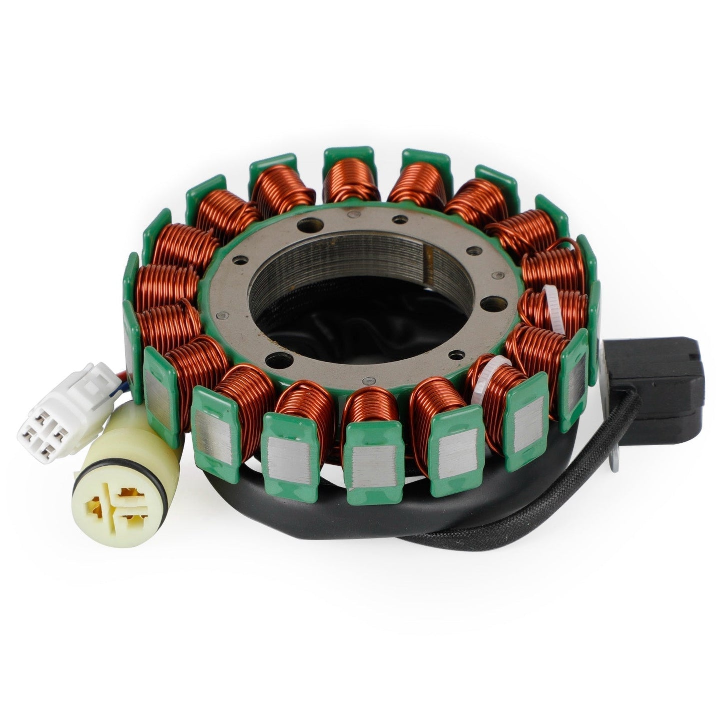 Magneto Statore + Raddrizzatore di Tensione + Guarnizione Per Yamaha YFM450 Grizzly 450 2011-2016 Fedex Express Generico