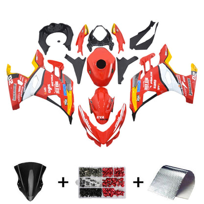 Amotopart Kawasaki EX400 Ninja400 2018-2023 Kit Carenatura Carrozzeria Plastica ABS