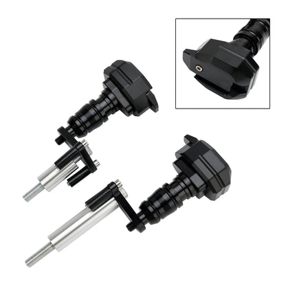 Kawasaki Ninja 400 Z400 2018-2023 Slider protezione bobina alluminio nero