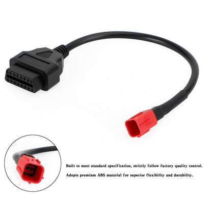 Le migliori offerte per Honda 6 Pin Plug Diagnostic Cable to 16 pin Adapter OBD2 Motorcycle Cable sono su ✓ Confronta prezzi e caratteristiche di prodotti nuovi e usati ✓ Molti articoli con consegna gratis!