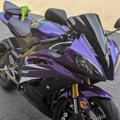 Amotopart Yamaha 2008-2016 YZF 600 R6 Kit di paura viola nero