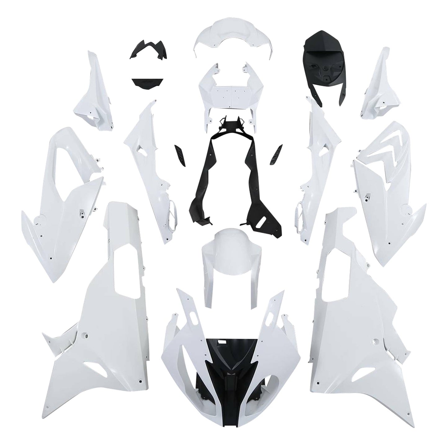 BMW S1000RR 2015-2016 carenatura stampata ad iniezione non verniciata