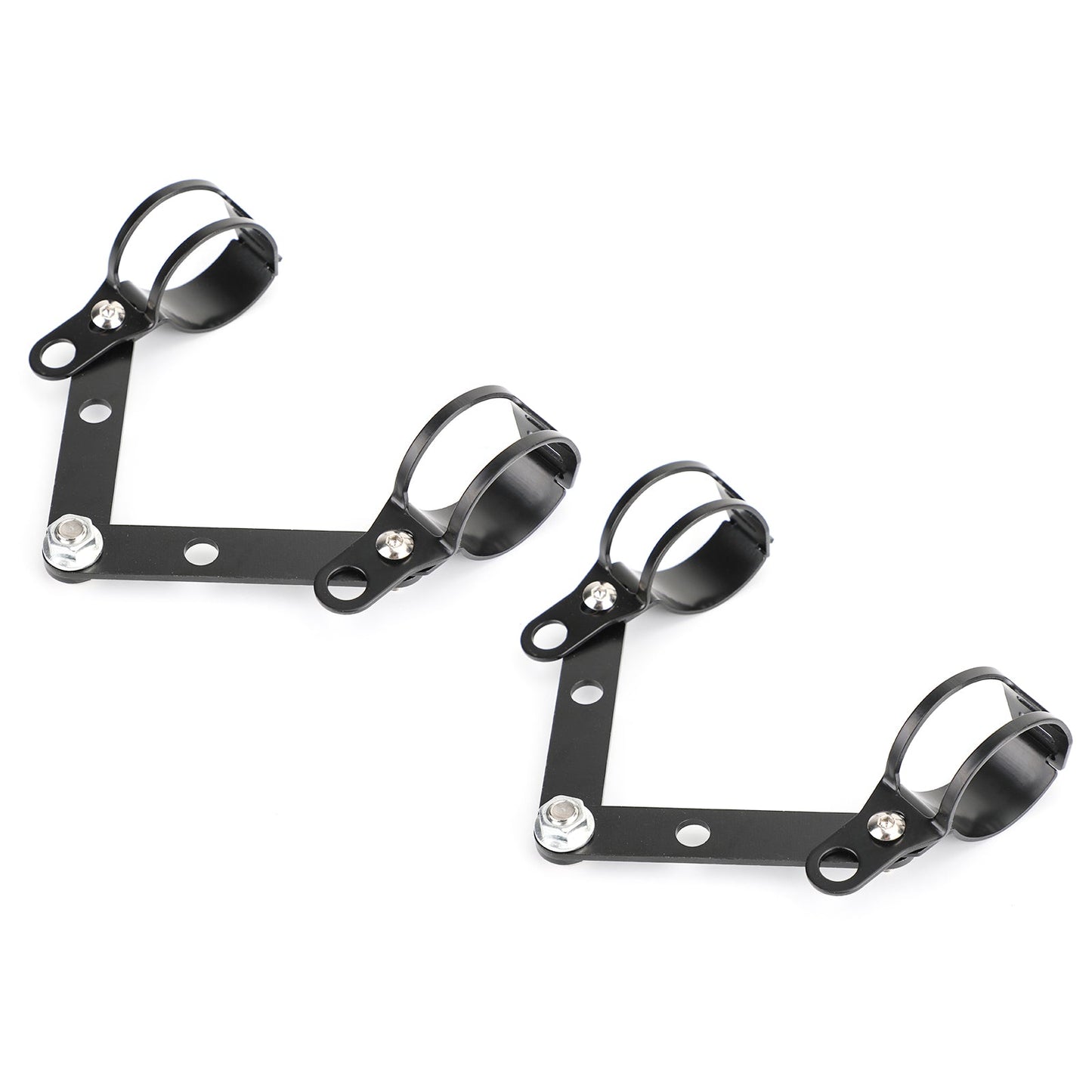41mm - 51mm Staffa di montaggio per faro a forcella Adattatore per portalampada per motocicletta Generico
