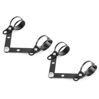 41mm - 51mm Staffa di montaggio per faro a forcella Adattatore per portalampada per motocicletta Generico