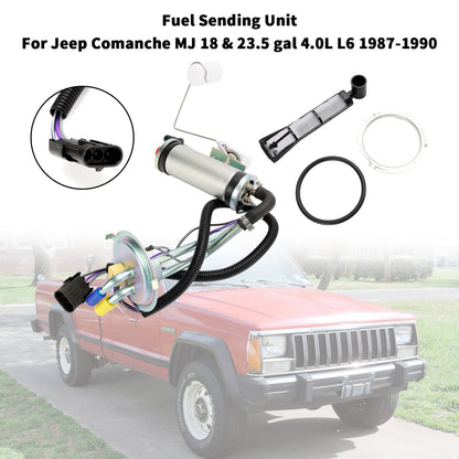 Unità di invio serbatoio benzina Jeep Comanche MJ 1987-1990 con FI con pompa carburante