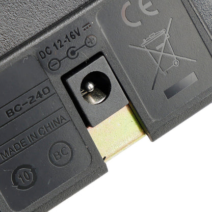 BC-240 Caricabatterie BP-298 Batteria Dock rapido per ICOM V86 U86 Radio bidirezionale Spina USA