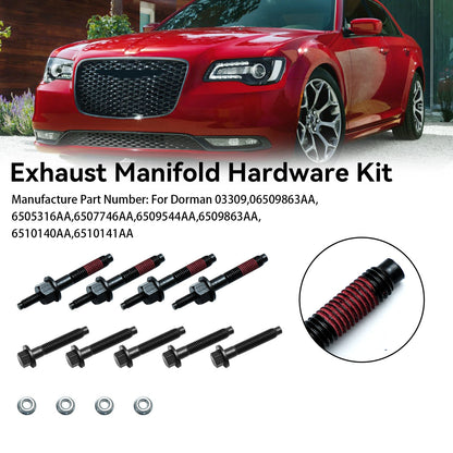 Kit hardware collettore di scarico 03309 per Dorman per Ram per Dodge per Jeep