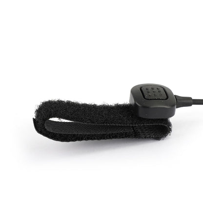 Cuffie con microfono tattico per gola adatte per Baofeng UV-9R Plus BF-9700 BF-A58 UV-82WP