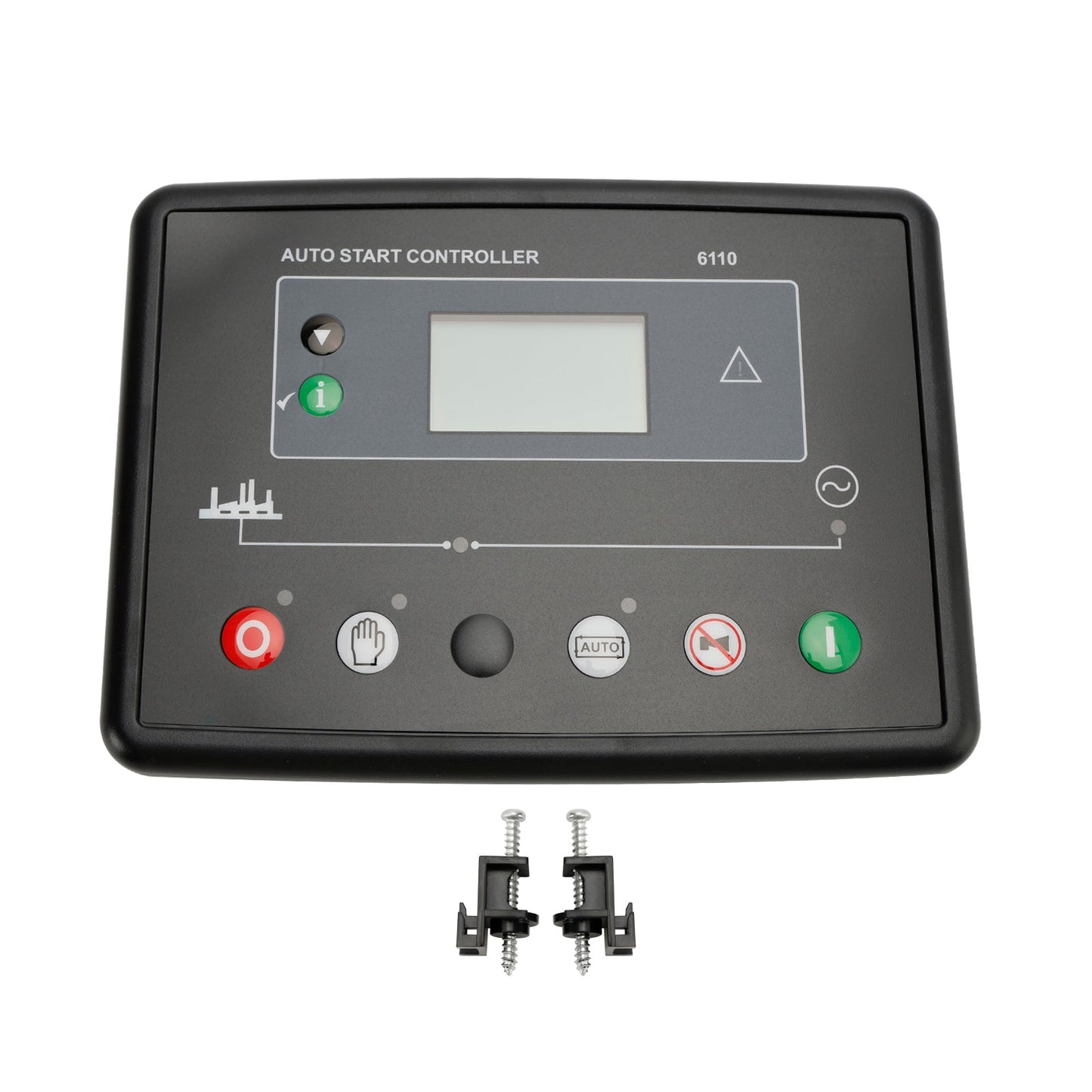 Pannello di controllo del gruppo elettrogeno diesel con avvio automatico del controller del generatore DSE6110