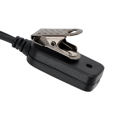 Caltta PD790-025 Auricolare con gancio auricolare ovale PTT in un walkie-talkie per Caltta PD790