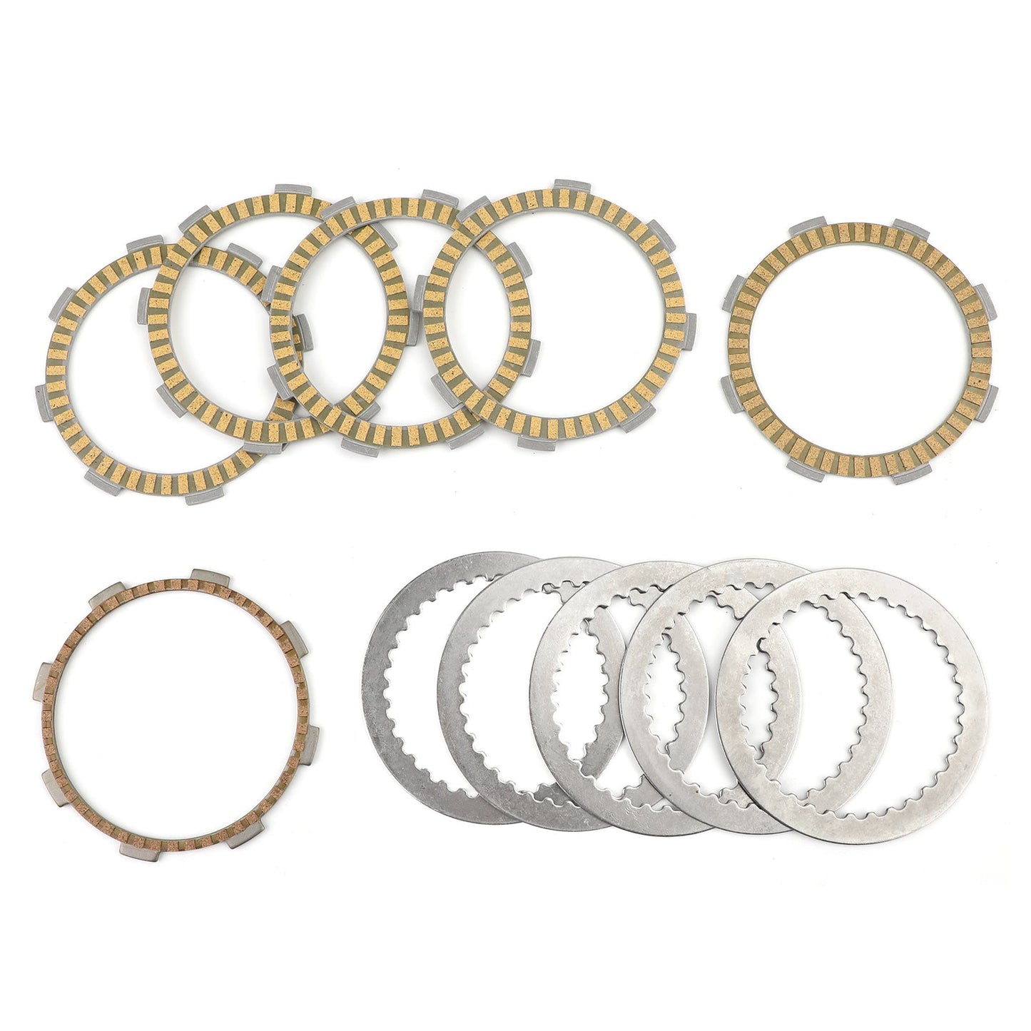 Kit frizione in ferro e dischi di attrito adatti per Honda CRF150 CRF150F CRF230 CRF230F Generico