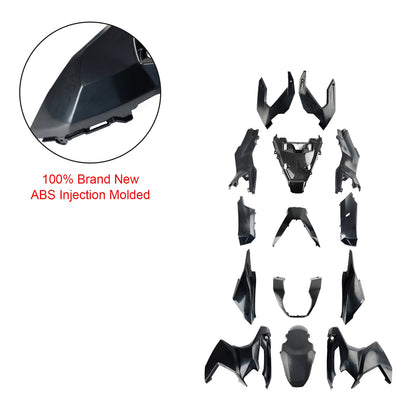 Honda ADV 160 2023-2024 Carrozzeria Carena Stampaggio ad iniezione ABS Non verniciato